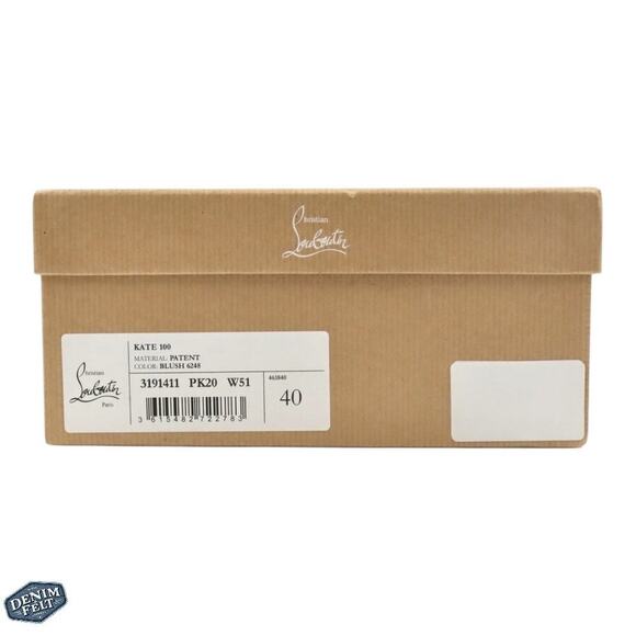 Christian Louboutin Blush Kate
100 mm Pumps Patent Calf Leather Heels | NEW!!! - Picture 15 of 16